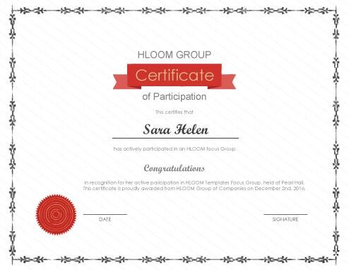 Personalice Mas De 124 Plantillas De Certificado Gratuitas Download Hloom