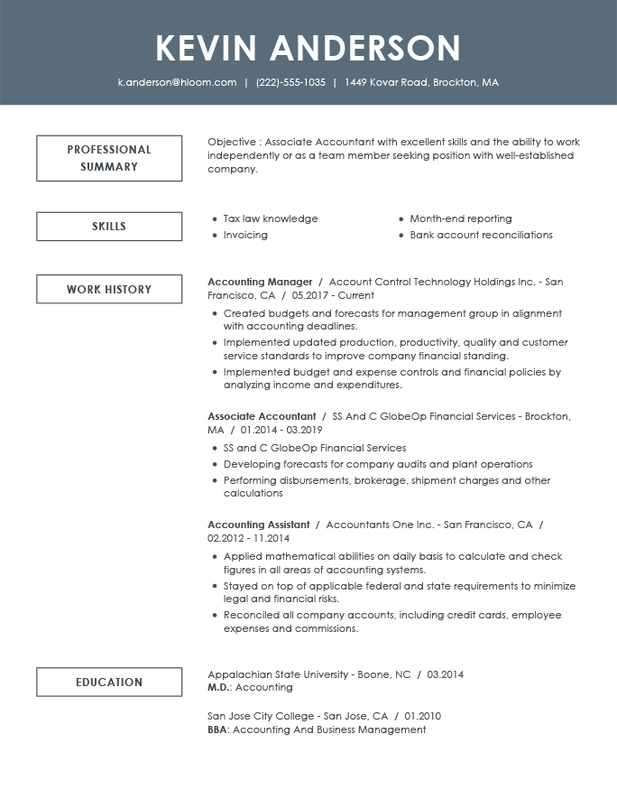 Download Functional Resume Template from www.hloom.com