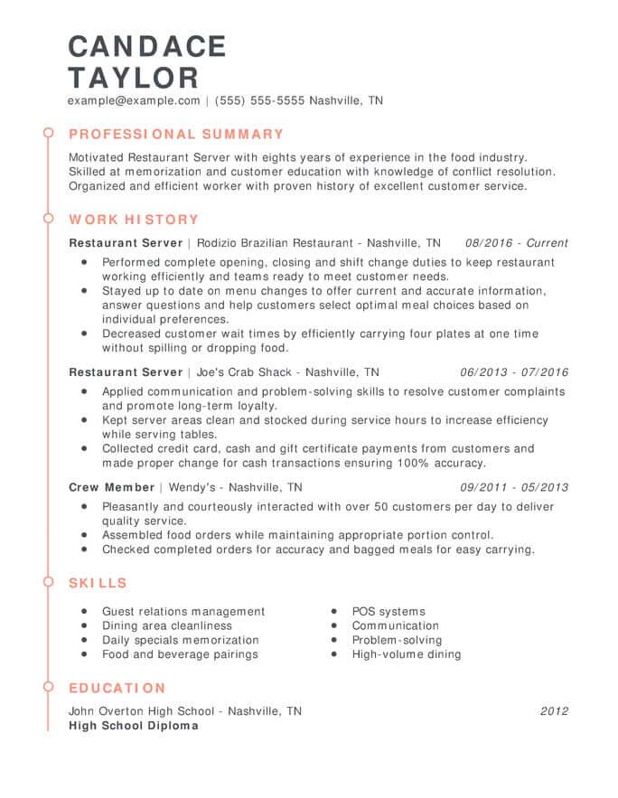 Basic Resume Templates Hloom