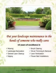 Lawn Care Advertising