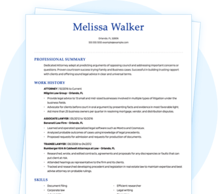 Free Simple Resume Templates Best For All Industries 22