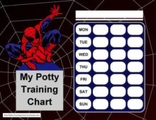 Potty Training Charts for Boys and Girls [39 Printable Examples] | Hloom