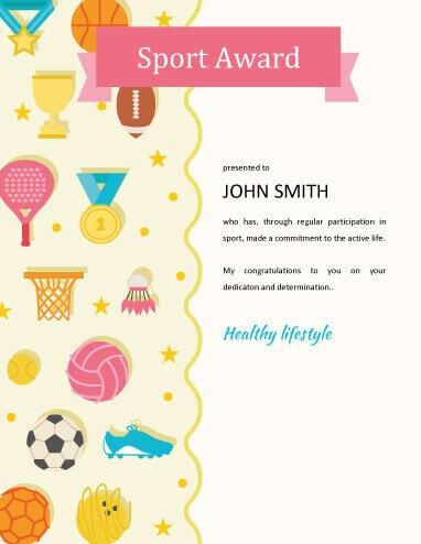 27 Printable Award Certificates 27 Printable Award Certificates
