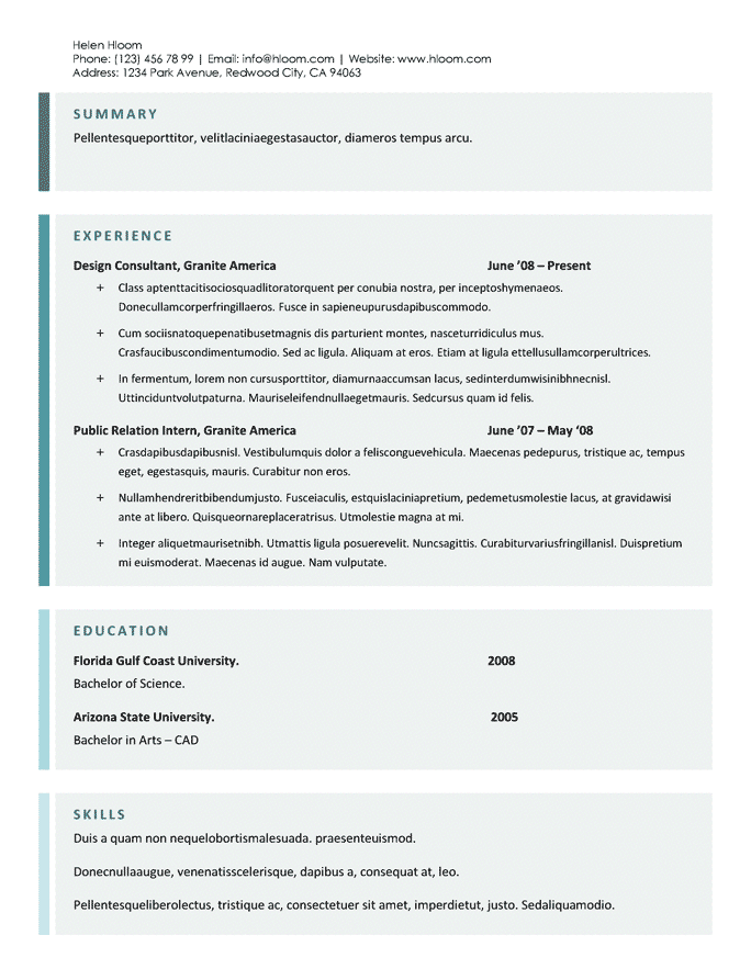 Reference Sheet For Resume Template from www.hloom.com