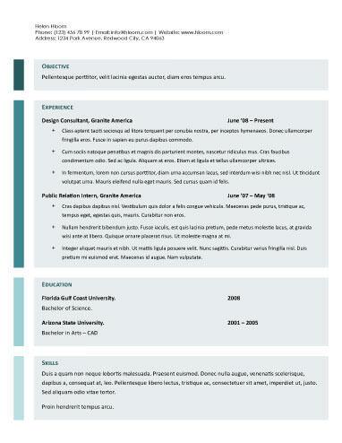 19 google docs resume templates 100 free resume google docs templates