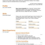 Technical Special Gdoc Resume Template