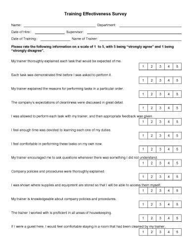 30 Sample Survey Templates In Microsoft Word - 