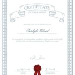 scholarship certificate hloom com scholarship certificate examples