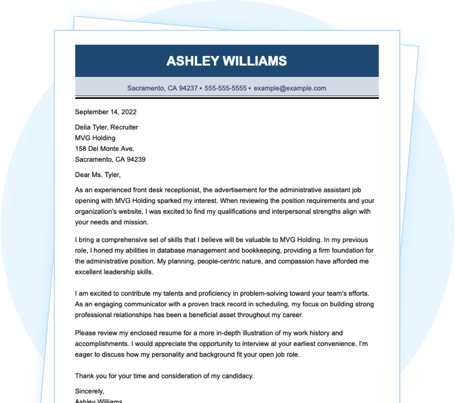How To Write A Cover Letter