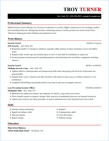 Single Page Resume Template from www.hloom.com