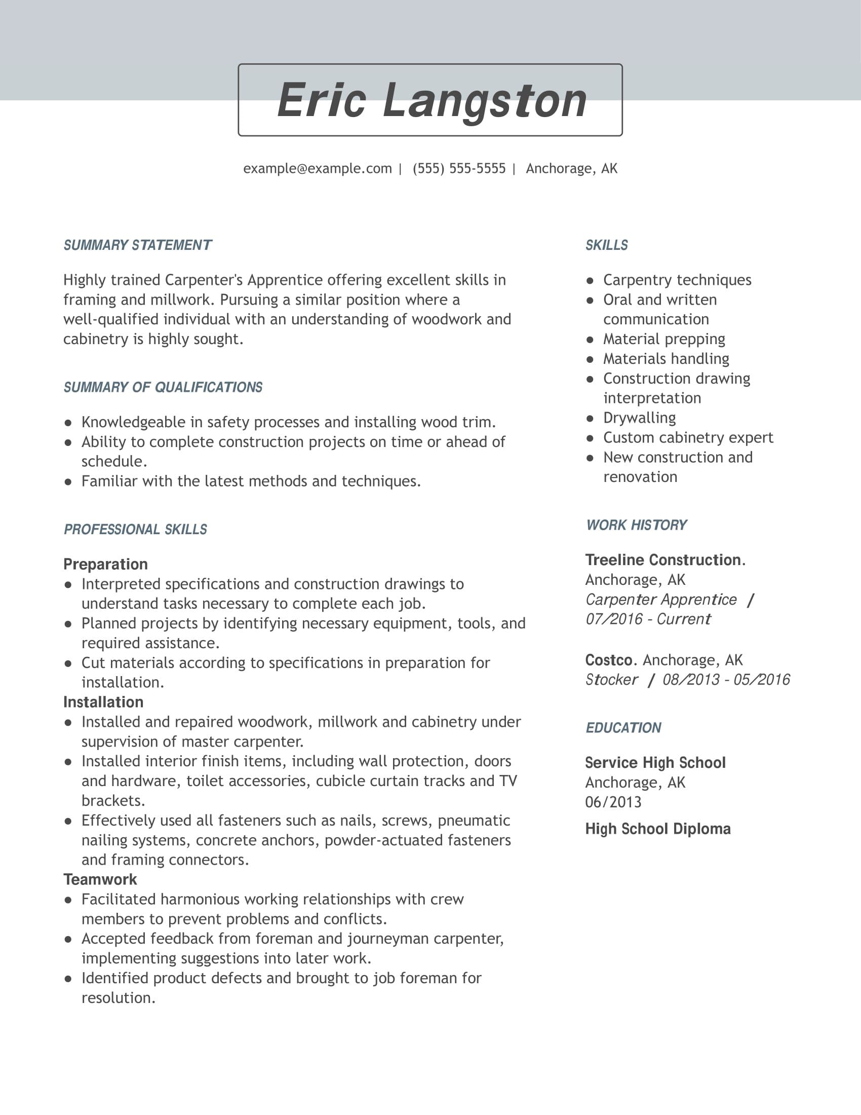 resume template 2021