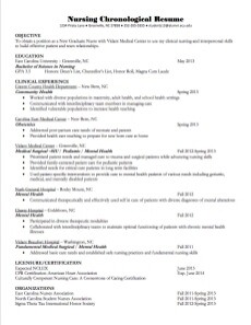 Chronological Resume [Definition, Format, Layout, 103 ...