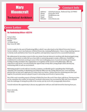 creative cover letters