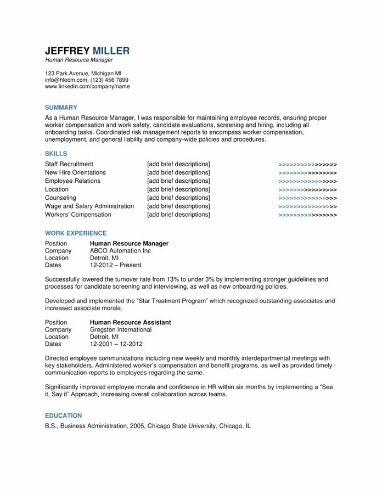 Attention Detail Resume Template