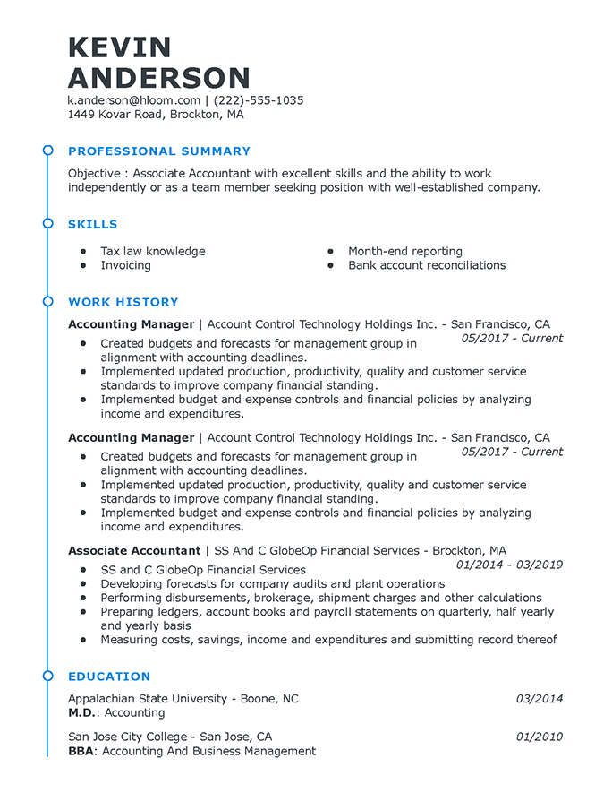 Free Sample Cv Academic Position