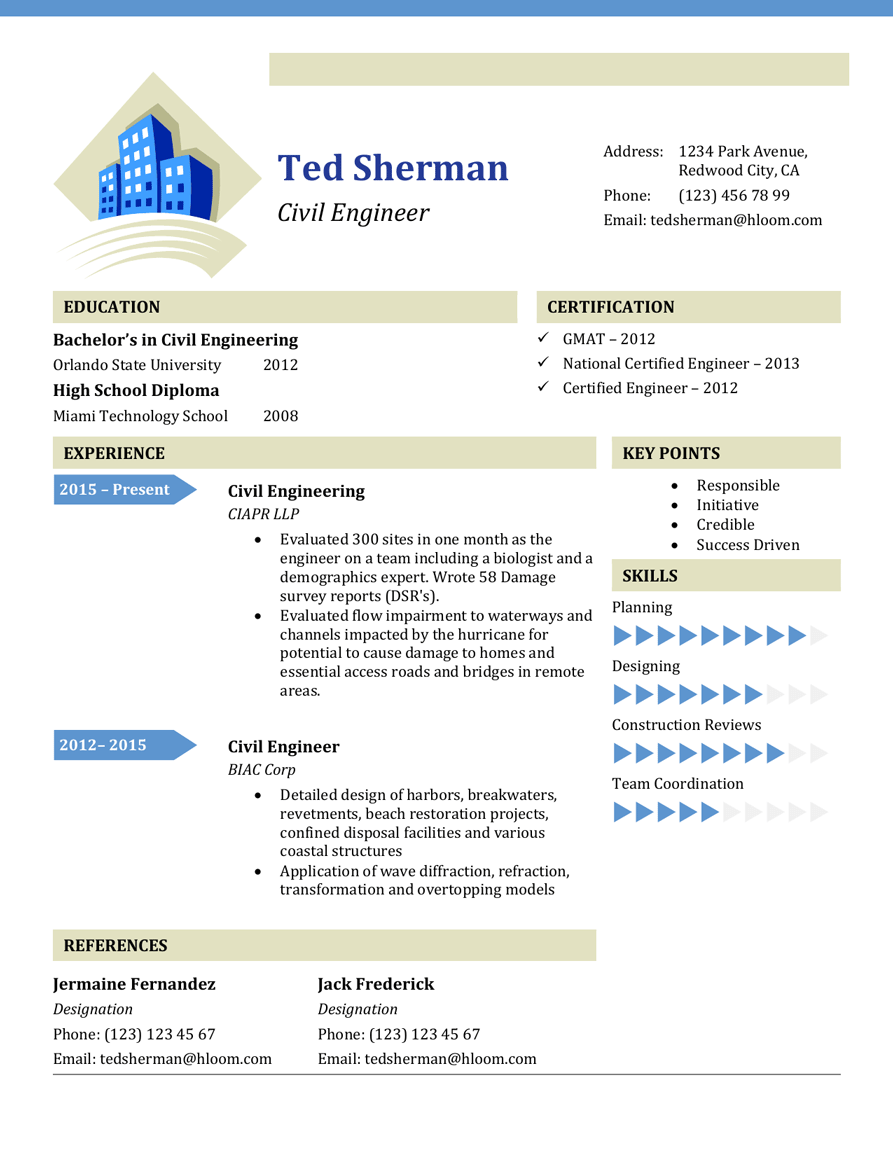 resume template