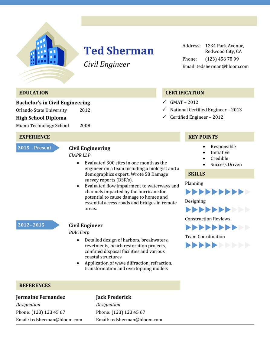 49 Creative Resume Templates Unique Non Traditional Designs Hloom